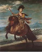 Diego Velazquez Prince Baltasar Carlos Equestrian (mk08) France oil painting artist